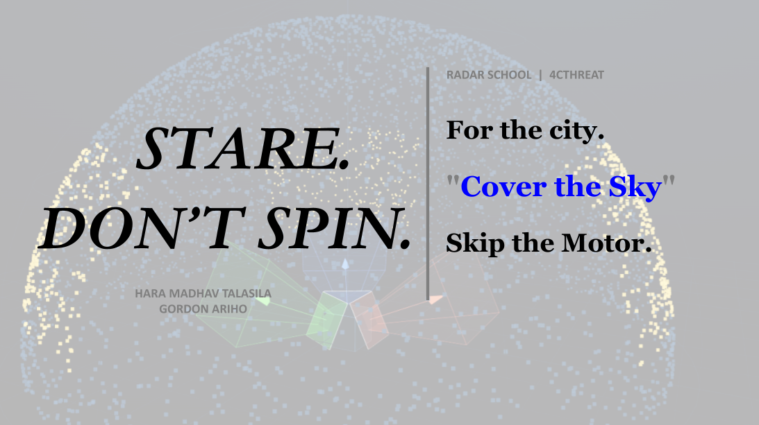 Stare, Don't Spin