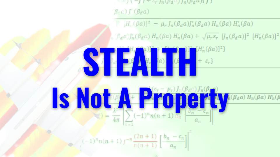 Stealth Is Not a Property